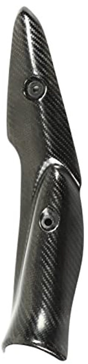 Allecto - Uitlaat Midden Link Pijp - Hitteschild - Carbon Fibre - Bescherming - Motorfiets Accessoire - Geschikt voor Z900 2017-2019