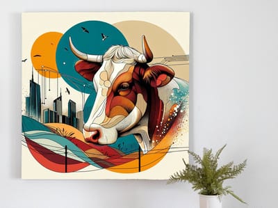 Kunstprint | Wanddecoratie | Forex | 60 × 60 cm