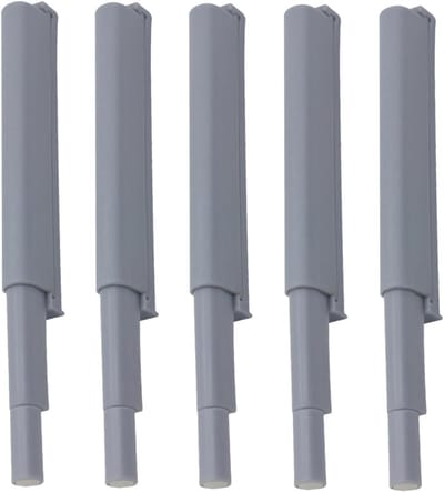 10 Stuks Deurdemper met Magnetisch Systeem voor Kasten en Meubels, ABS Materiaal, Eenvoudige Installatie, Betrouwbare Bescherming en Geluidsdemping