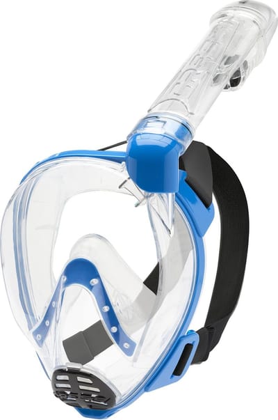 Cressi Baron Junior Snorkelmasker Blauw XS-S
