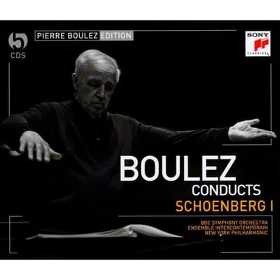 CD ARNOLD SCHOENBERG - BBC SYMPHONY OR - Boulez Conducts Schoenberg I 88697562522 Sony Classical, 2009 Europa Klassiek Gebruikt black