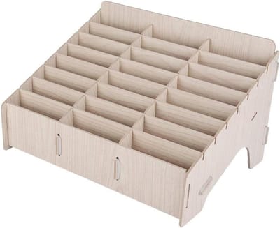Dailygoods- Mobiele Telefoonhouder - Meerdere Cellen - Houten