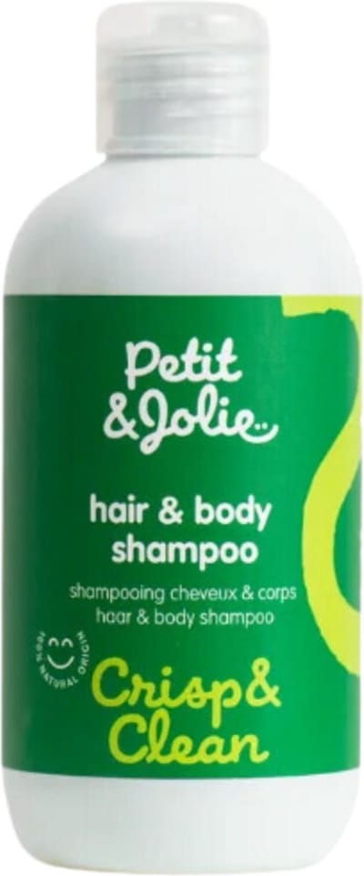 Petit&Jolie baby shampoo haar & body 200 ml - 100% natuurlijke huidverzorging - prikt niet in de ogen