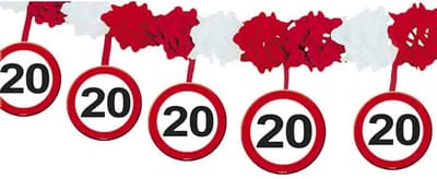 Folat - Slinger verkeersbord 20 (4 meter)