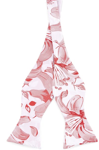 Vlinderdas met Bloemenmotief