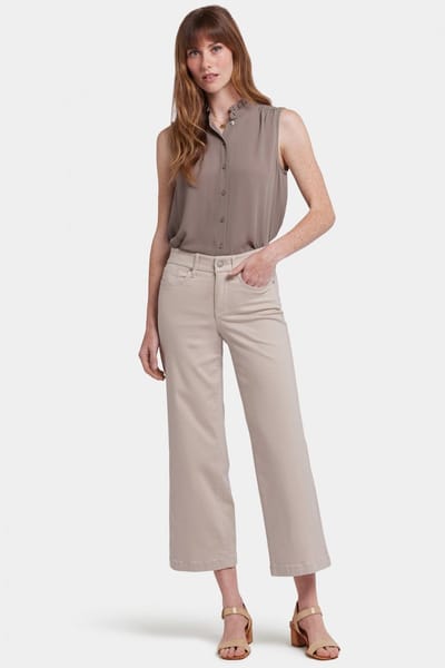 Waist-Match™ Teresa Enkel Jeans met wijde pijpen