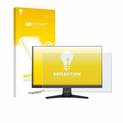 upscreen - Screenprotector voor MSI MAG 244F - Folie Beschermfolie anti glare matte