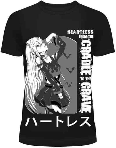 Heartless - CRADLE Dames Tshirt - S - Zwart