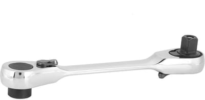 BRENZOOS- Inbussleutelset 72 Getande Schijf - Mini Ratel Dopsleutel - Antislip Handvat - Schokdempend - 107 mm - Metaal - Ratelsleutel