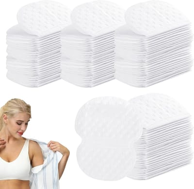 100 Stuks Zweetpads voor Onderarmen, Zelfklevende Pads tegen Zweet voor Dames en Heren, Bescherming tegen Vlekken en Geurtjes voor Kleding