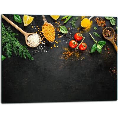 TMK ArtDeko - Snijplank - 52x40 cm - Beschermplaat - Inductiekookplaat