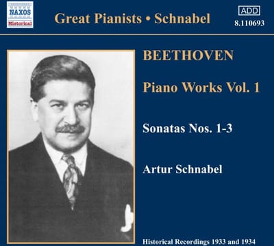 Artur Schnabel - Beethoven: Piano Works 1 (CD)