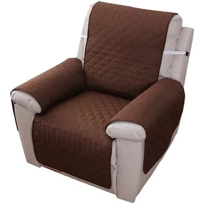 Fauteuilhoes Waterdichte Fauteuils Hoes Bank Bank met Verstelbare Elastische Band Meubelbeschermer voor Woonkamer