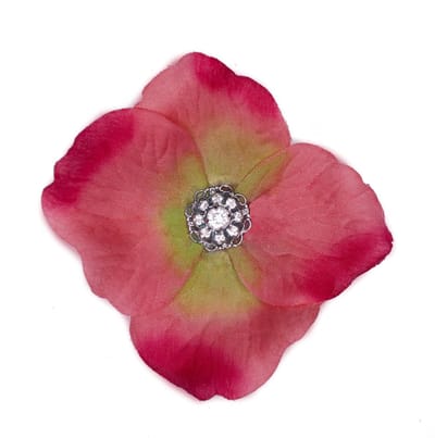 Glamour Clicks - Haarbloemen - Oranje / Roze