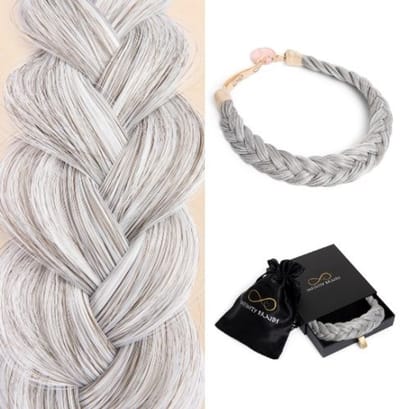 Infinity Braids - Lizzy Regular Braid - Haarband - Haarband Dames - Haarbanden - Haarband meisje - Lizzy Iced Gold