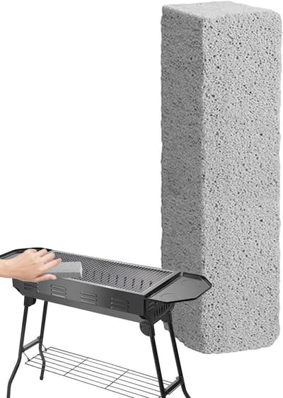 Pumice Stone - Reinigingssteen - Zwembad Schoonmaken - Multifunctioneel Reinigingsgereedschap - 10.2 x 7.3 x 4 cm - Meerkleurig
