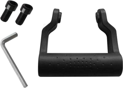 Haakse slijper Handvat - Hulpstuk Slijper - Verbeteren Grip - Antislip Ontwerp - 67 mm - Zwart