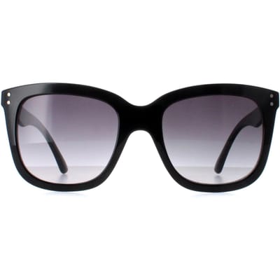 Calvin Klein CK22550S 001 glanzend zwart grijs gradiÃ«nt zonnebril