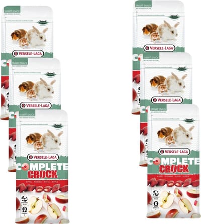 Versele-Laga Complete Crock Apple - Knaagdiersnack - 6 x Appel 50 g