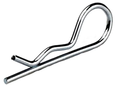 10x Borgclip / Veerpen enkel - 1,4x32mm