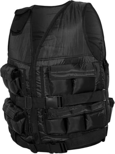Gorilla Sports Gewichtsvest - Weight Vest - Verstelbaar in gewicht - 10 kg