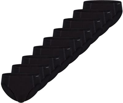 Schiesser Heren slip / onderbroek 9 pack Cotton Essential