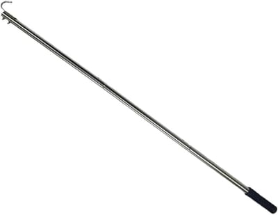Zolder Luik Haak - Trekhaak Zolderluik - Zolder Toegang Verbeteren - Roestvrij Staal Constructie - 102 cm - Zilver
