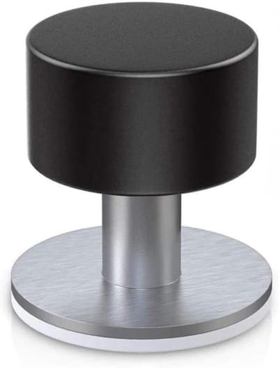 Deurstopper - Wandbeschermer - Deuren Beschermen - Zelfklevend RVS - 40 mm diameter - Zilverkleurig