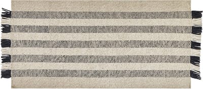 TACETTIN - Modern vloerkleed - Gebroken wit - 80 x 150 cm - Wol