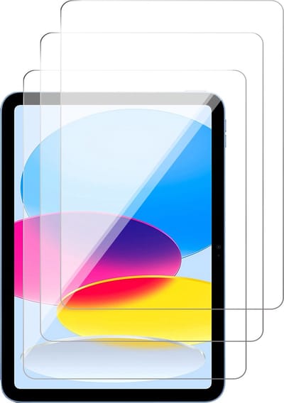 Screenprotector geschikt voor iPad 2022 10.9 inch 10e Generatie / iPad 2025 11 inch (A16) 11e Generatie - Screen Protector Glas - 3 Stuks
