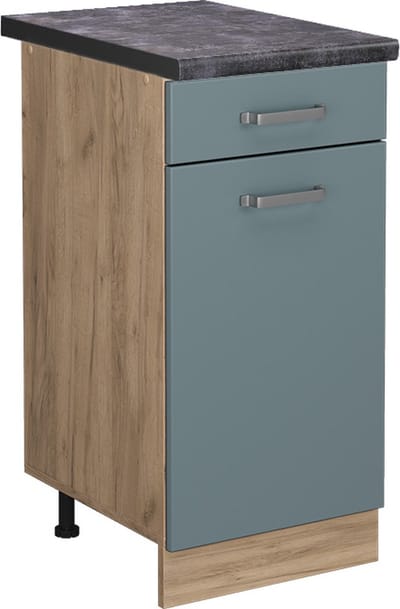 Vicco R-Line Keukenonderkast – 40 cm, WB Antraciet Blauw-grijs