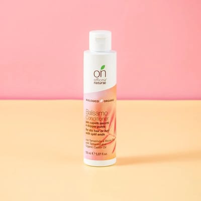 onYOU Conditioner droog en beschadigd haar - Haar met gespleten punten - met biologische castorolie en tamarinde - Vocht-inbrengend en voedend - 150 ml - Officina Naturae