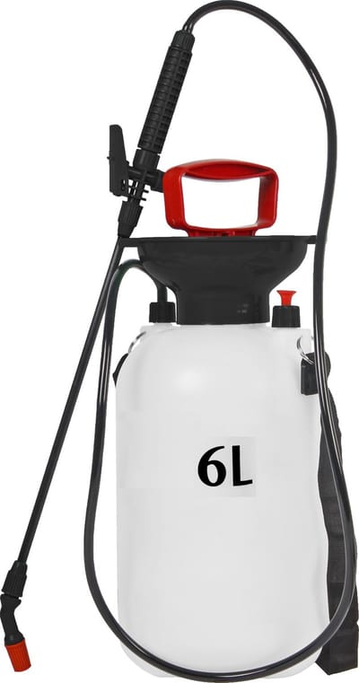 6L TWC drukspuit - met draaggordel - PRO druksproeier