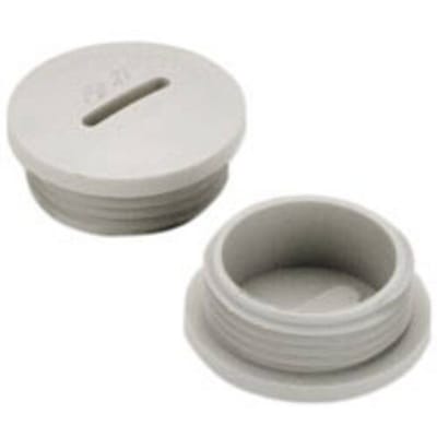 Weidmüller VP 29-K54 Afsluitdop Met stekker Polyamide 6 Grijs 25 stuk(s)