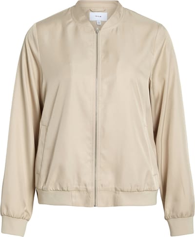 Vila Jas Vipapaya L/s Bomber Jacket - Noos 14100221 Cement Dames Maat - 42