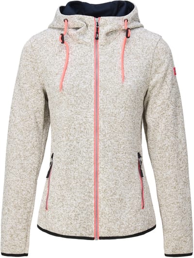 Nordberg Elise Dames Fleece Vest Lf02101-sr - Kleur Grijs - Maat L