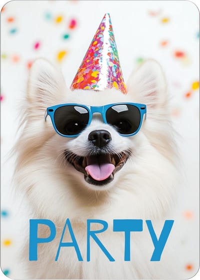 Uitnodigingen Verjaardag Kinderfeestje - 12 Stuks Honden Thema Kaarten
