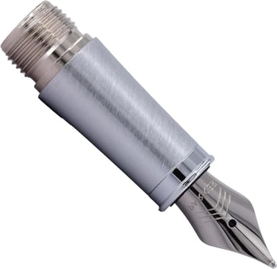 Vulpen Onderdeel - Pen Onderdeel Schrijfaccessoire - Schrijven - Roestvrijstalen Veer - Medium - Grijs