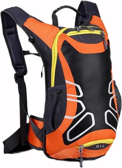 Waterdichte Fiets Rugzak 15L - Lichtgewicht Outdoor & Motorfiets Fietsen Tas