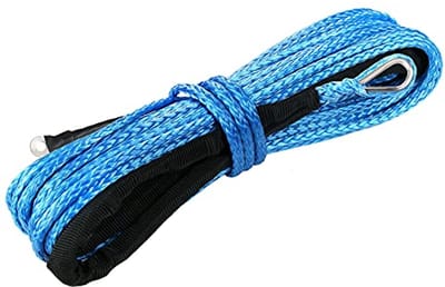 Synthetisch Lier Touw 1/4" x 50ft voor Off Road Voertuigen - Lichtgewicht en Sterk