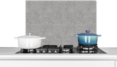 Spatscherm keuken 60x40 cm - Kookplaat achterwand Beton - Oud - Patroon - Muurbeschermer - Spatwand fornuis - Hoogwaardig aluminium