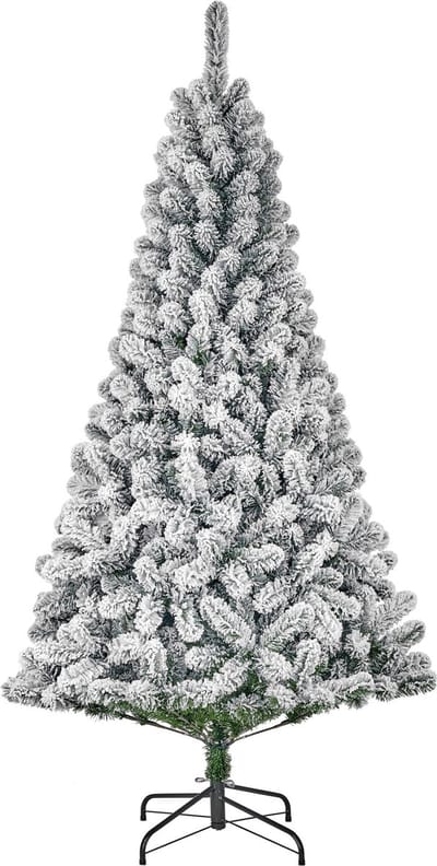 Black Box Trees Millington Kunstkerstboom - H230 x Ø127 cm - Groen Frosted