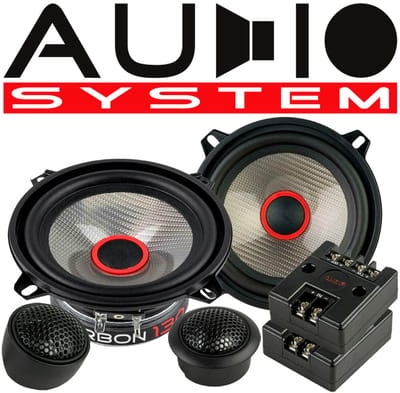 Audio System Carbon 130,(5.25'') 13 cm Component set / Composet / Autospeakers / luidsprekers