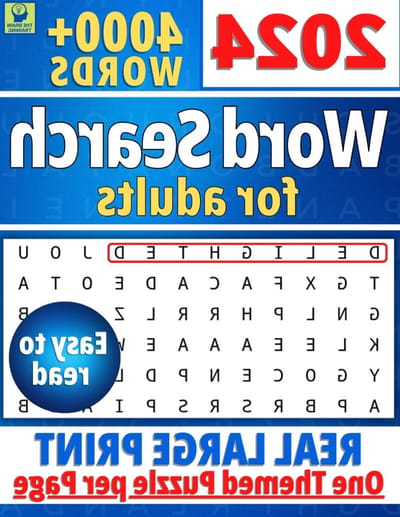 Woordzoekboek Volwassenen - Puzzelboek Grote Letters - Mentale Training - Echte Grote Letters - 8.5 x 11 inch - Niet gespecificeerd