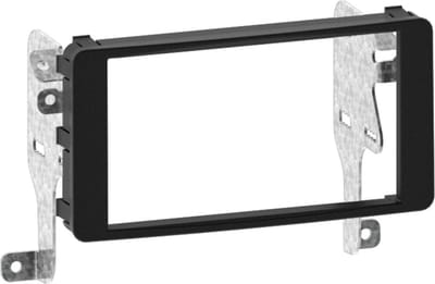 2-DIN Paneel geschikt voor Mitsubishi Lancer (CY0) 2007-2018 Kleur: Zwart