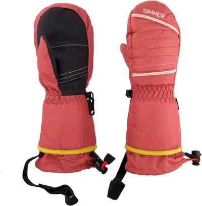 SINNER Stratton- Handschoenen- wanten Kids - Roze - Unisex - Maat 11-12 jaar