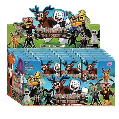 Nieuwe 99 Nachten in Het Bos Figuren Blind Box Uil Geit Wolf Hert 99 Nachten in Het Bos Figuurtje Verrassingstas PVC Speelgoed Kind Hoge Kwaliteit Cadeau