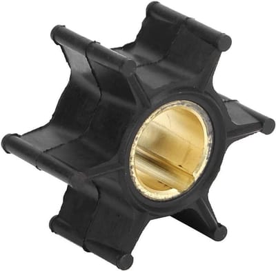 Waterpomp Waaier - Impeller Bootmotor - Motoren Onderhoud - Aluminium Constructie - 15 pk - Zwart