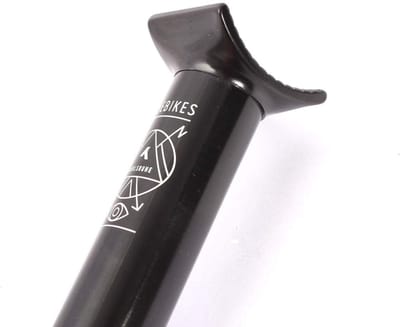 BMX Zadelpen - Zadelpen Onderdeel - Fietsen - Lichtgewicht Aluminium - 360mm 25.4mm - Zwart