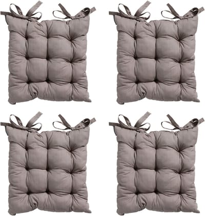 Madison - Zitkussen Toscane Basic taupe - Ca. 46x46 cm - Set van 4